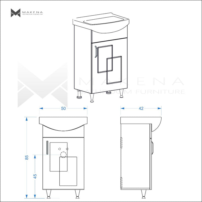 BASE CABINET ILINA 50