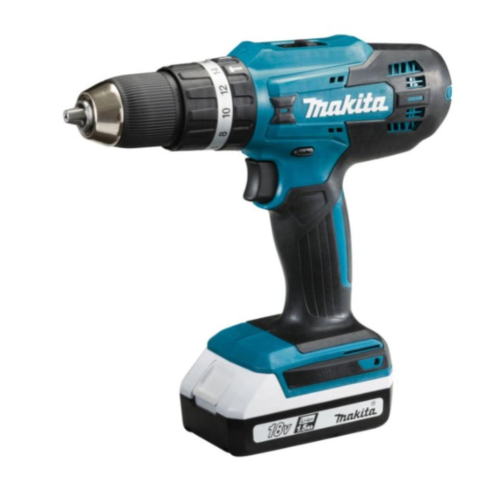 CORDLESS SCREWDRIVER 18V MAKITA 1.5 Ah