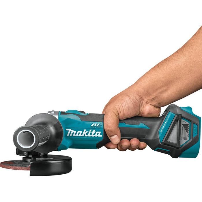 BATTERY BRUSHLESS ANGLE GRINDER MAKITA DGA511Z 18 V, WITHOUT BATTERY AND CHARGER, 125 mm