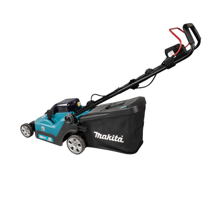 BATTERY MOWER MAKITA DLM382PT2 36 V, MOWING WIDTH 38.00 cm, NUMBER OF BATTERIES 2, 5.00 Ah