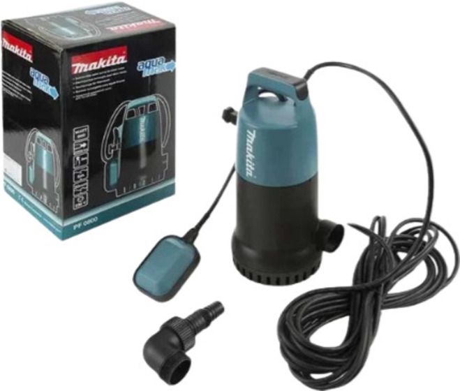 Submersible clean water pump Makita - PF0800, 800W, 220 l/min