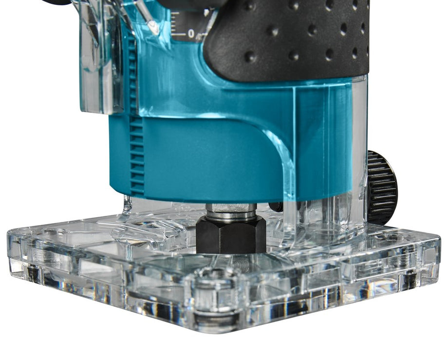 Battery-powered milling machine Makita DRT52Z Blue, Black