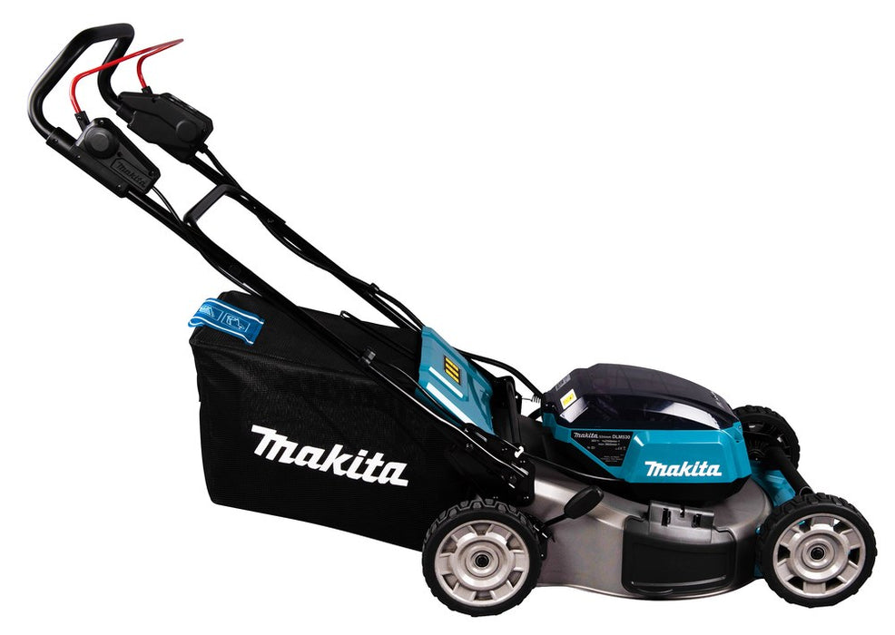Makita DLM530Z lawn mower Walk behind lawn mower Battery Black, Blue