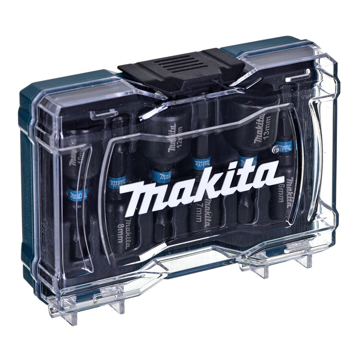 MAKITA ZESTAW NASADEK 1/4"  50mm 6szt. IMPACT BLACK