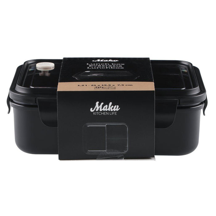 FOOD BOX 1.2 L BLACK MAKU