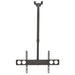 Manhattan TV & Monitor Mount Ceiling 1 screen Screen Sizes: 37-75’’ Height: 105-156 cm Black VESA 200x200 to 800x400mm