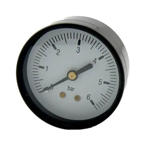 MANOMETER AXIAL 0-6 BAR JOZI - Фитинги и аксесоари за отопление<<<Отоплителна инсталация<<<Отопление Охлаждане и