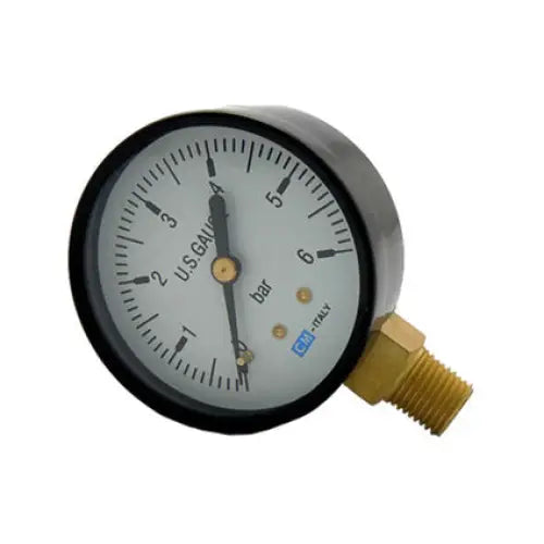 MANOMETER RADIAL 0-6 BAR JOZI - Фитинги и аксесоари за отопление<<<Отоплителна инсталация<<<Отопление Охлаждане и