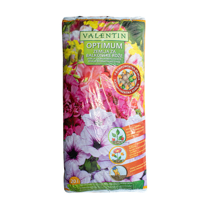MANURE SUBSTRATE FOR BALCONY PLANTS 20L VALENTIN - Почви<<<Торове почви и тревни смески<<<Градина<<<Praktiker