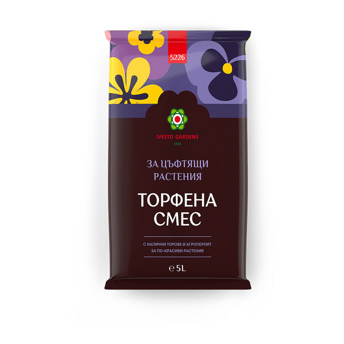 MANURE SUBSTRATE FOR FLOWERING PLANTS 5L IVESTO - Почви<<<Торове почви и тревни смески<<<Градина<<<Praktiker