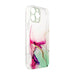 Marble Case for iPhone 12 Pro Gel Cover Mint Marble - Cell phone cases and covers<<<HurtelXML