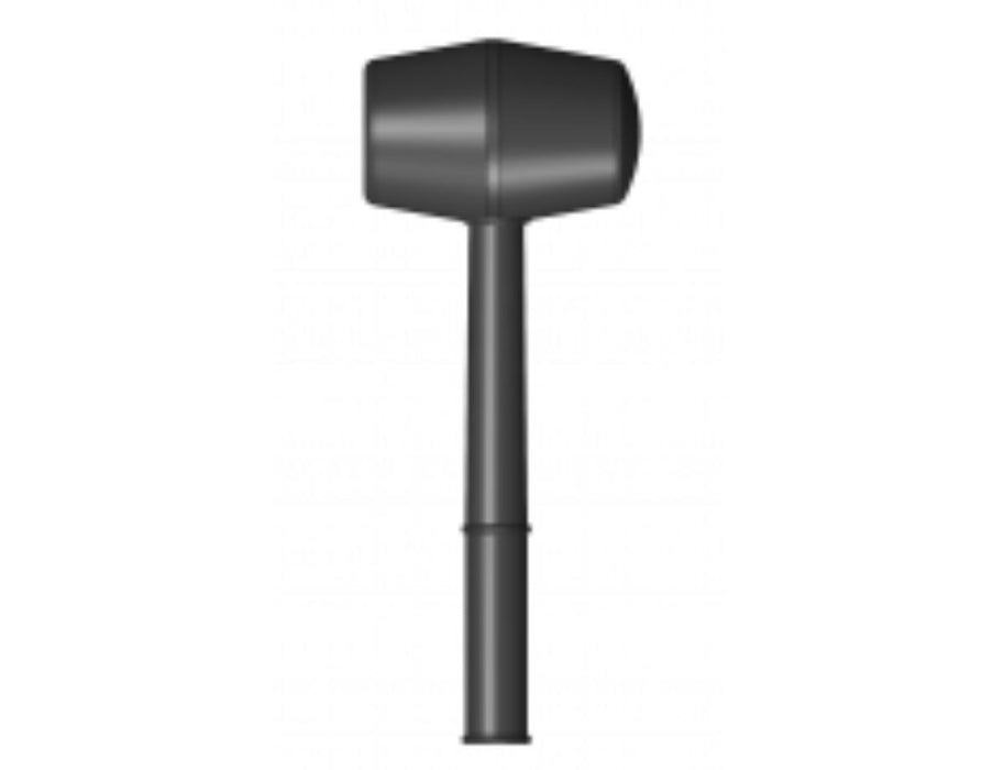 RUBBER HAMMER 300 GR MEDIUM
