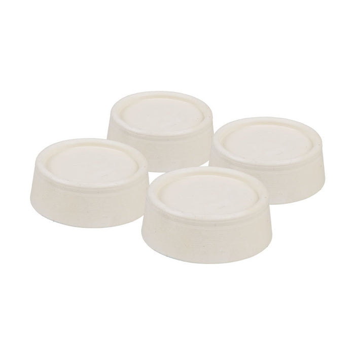 ANTI-VIBRATION FEET MARIO10 white, set of 4 pcs
