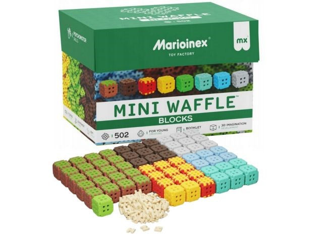 Marioinex Mini Waffle building blocks, 502 pieces