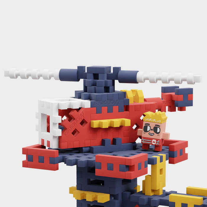 Marioinex Mini Waffle Building Blocks – City: Fire Station, 280 pieces