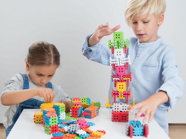 Marioinex Mini Waffle Building Blocks, 200 pieces