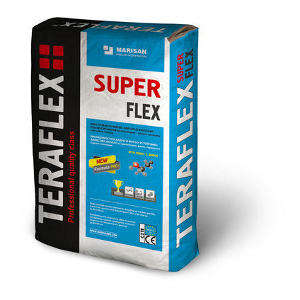 TILE ADHESIVE MARISAN TERAFLEX SUPER FLEX GRAY
