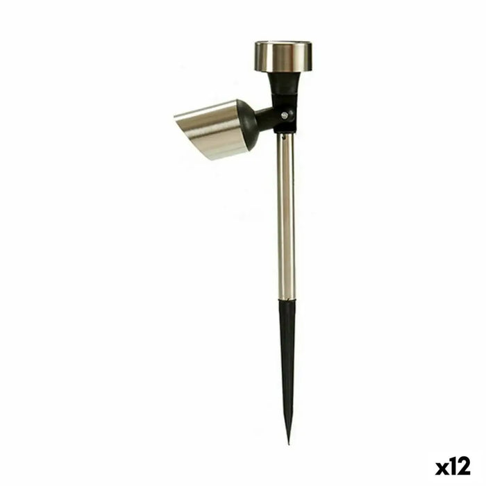 Marker Ibergarden Silver Steel 15 x 10 x 28 cm 15 x 29 x 10 cm Articulated Solar charging (12 Units) - Декорация и