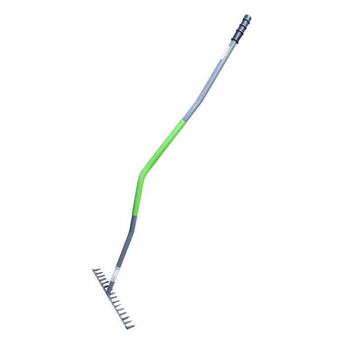 GARDEN RAKE WITH HANDLE 16 TEETH MAROSA