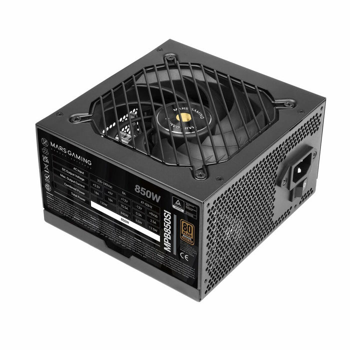 Power supply Mars Gaming PSU 850W ATX 850 W 80 Plus Bronze