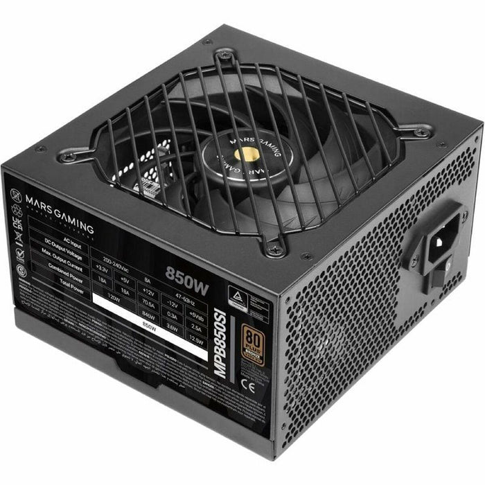Power supply Mars Gaming PSU 850W ATX 850 W 80 Plus Bronze