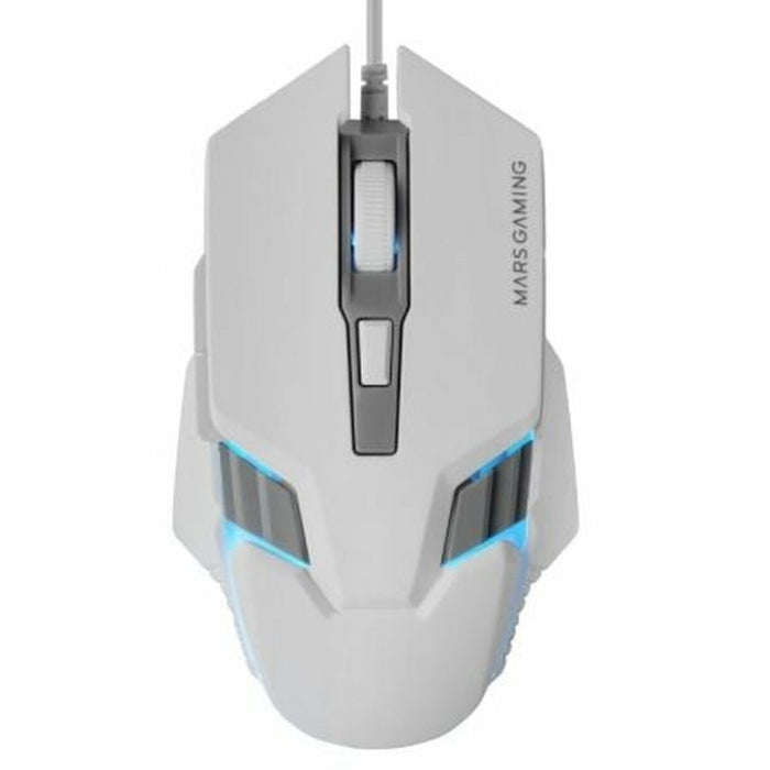 Gaming Mouse Mars Gaming MM024 WH White 4000 dpi