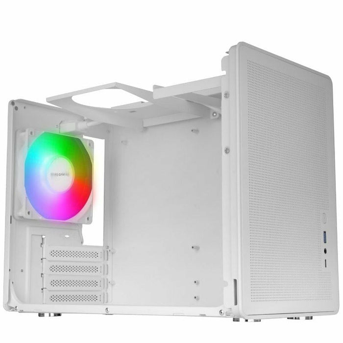 ATX Mini-tower Box Case Mars Gaming MCXPSW White