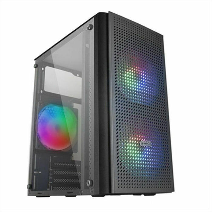 ATX Semi-tower Box Mars Gaming MC300 Black LED RGB RGB mATX
