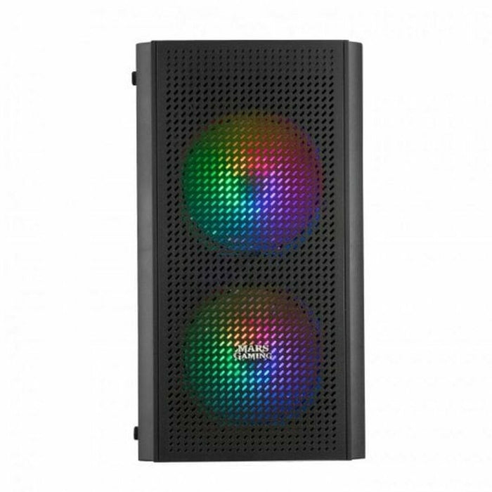 ATX Semi-tower Box Mars Gaming MC300 Black LED RGB RGB mATX