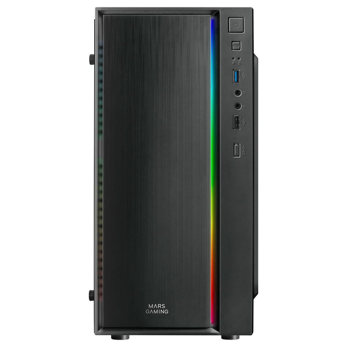 ATX Mini-tower Box Case Mars Gaming MCM Black