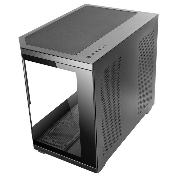 ATX Semi-tower Box Mars Gaming MC3TCORELCDM Black