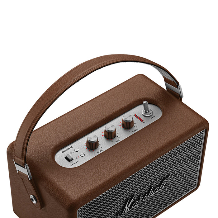 Bluetooth speaker MARSHALL KILBURN III BROWN 30 W, BLUETOOTH, BATTERY UP TO 50 HOURS, BROWN