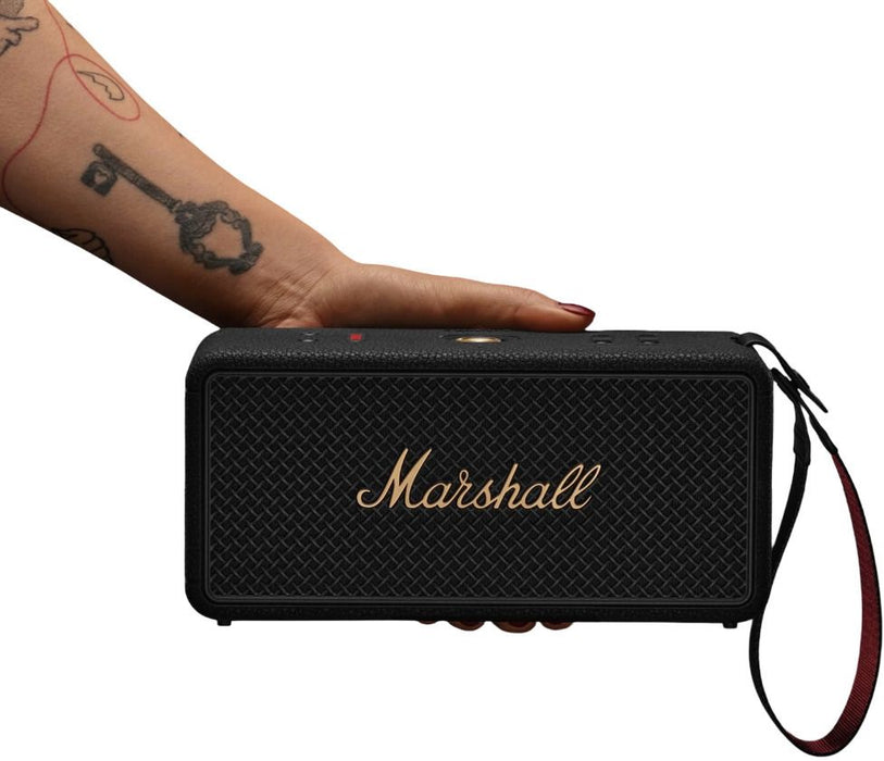 Bluetooth speaker MARSHALL MIDDLETON BLACK & BRASS II