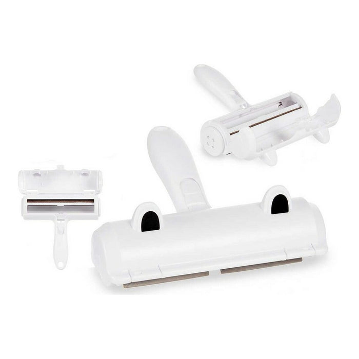 Hair removal brush Mascow White 19.5 x 8 x 21 cm 19,5 x 7,5 x 19 cm Rolling pin