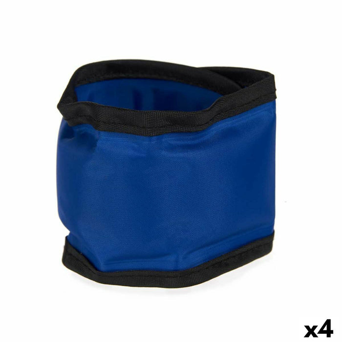 Dog collar Mascow Blue Black Polyester PVC Gel 6,3 x 1 x 30 cm Coolant (4 Units)