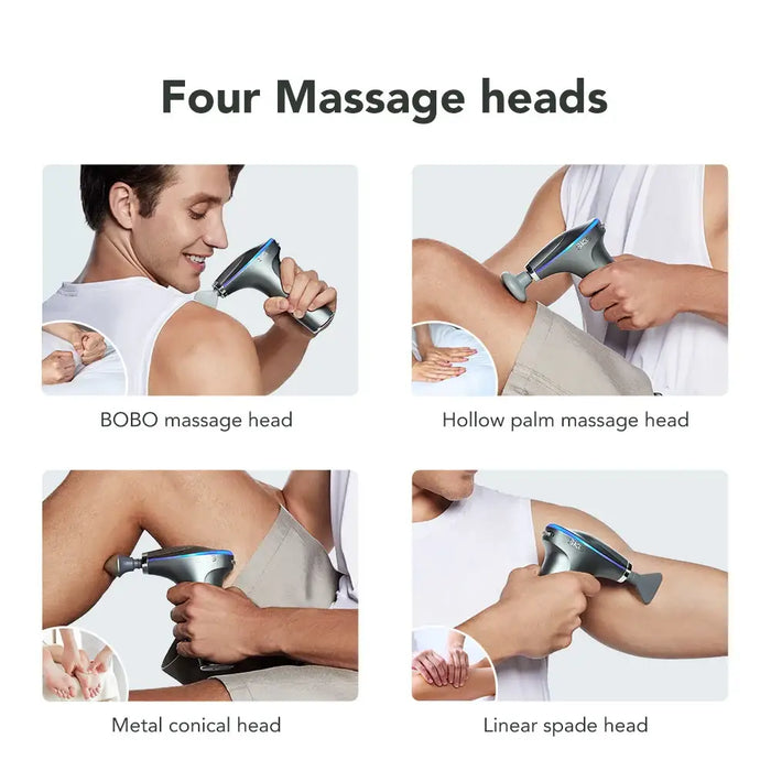 Massage gun grey F7-E SKG - Sport products<<<HurtelXML
