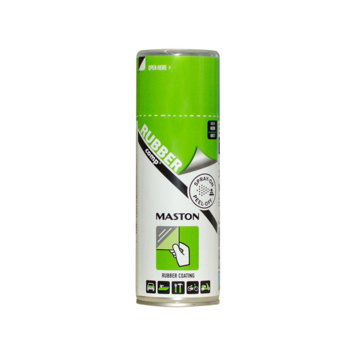 SPRAY RUBBER COATING 400 ML GREEN NEON MASTON