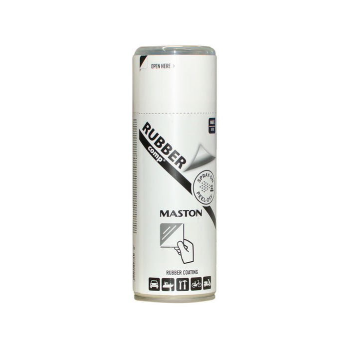SPRAY RUBBER COATING 400 ML WHITE MASTON