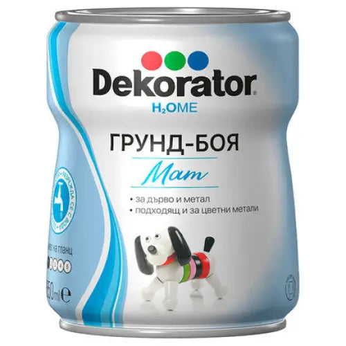 MAT PRIMER 650 ML WHITE DEKORATOR - Грундове<<<Грундове и разредители<<<Бои и лакове<<<Praktiker&&&Специални