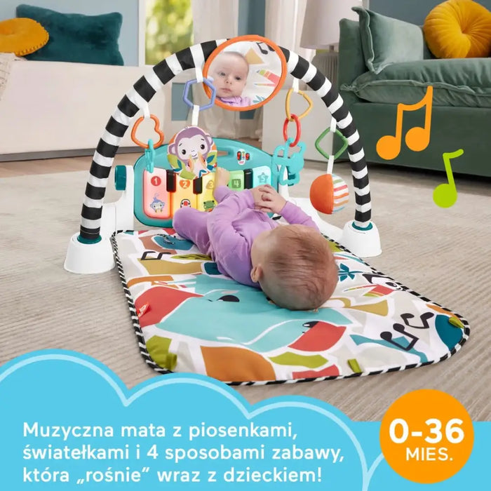Mattel Fisher Price Educational mat with piano HWY57 - Educational matsZDN-MDU<<<(Games and toys) Toys for the youngest