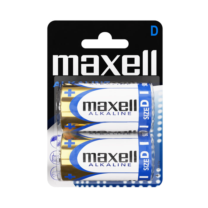 Alkaline battery MAXELL LR20 /2 pcs. in packaging/ 1.5V