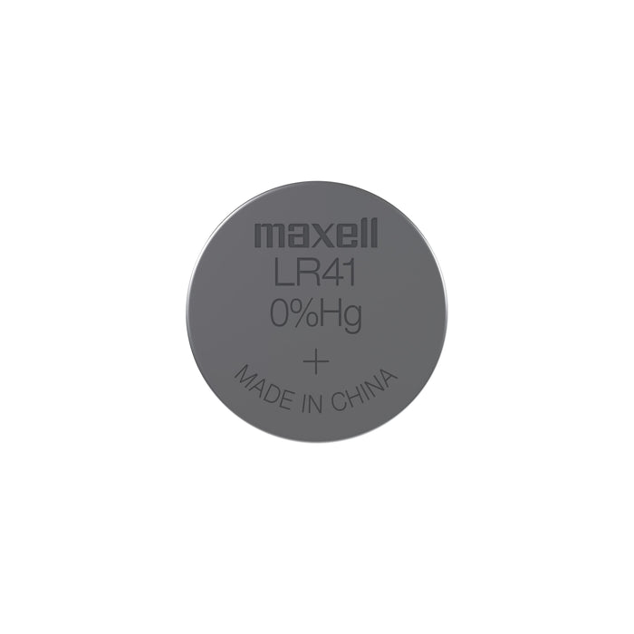Button microalkaline battery LR41 /AG3/ 10 pcs./pack price for 1 pc. MAXELL