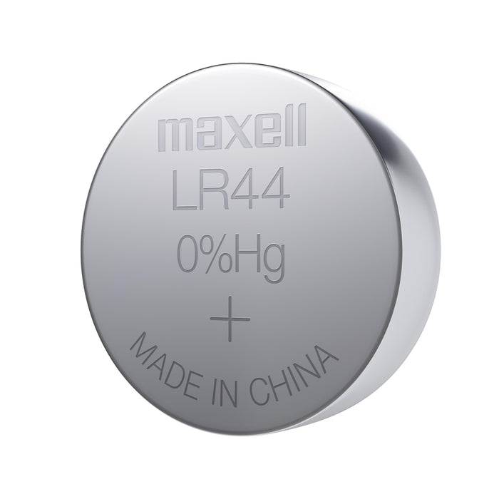Microalkaline button battery MAXELL LR-44 /AG13/ 1.55V 10 pcs./pack price for 1 pc.
