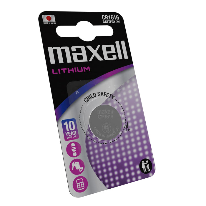 Button lithium battery MAXELL CR1616 3V