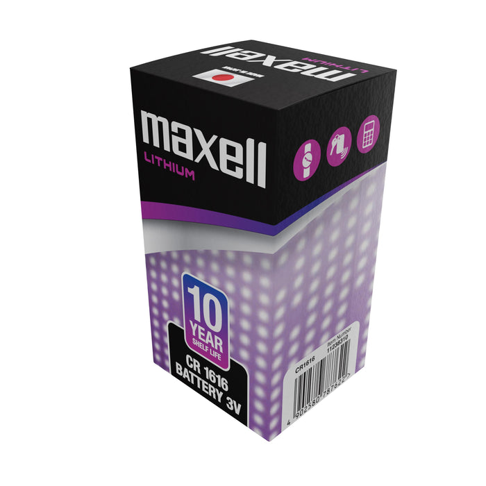 Button lithium battery MAXELL CR1616 3V