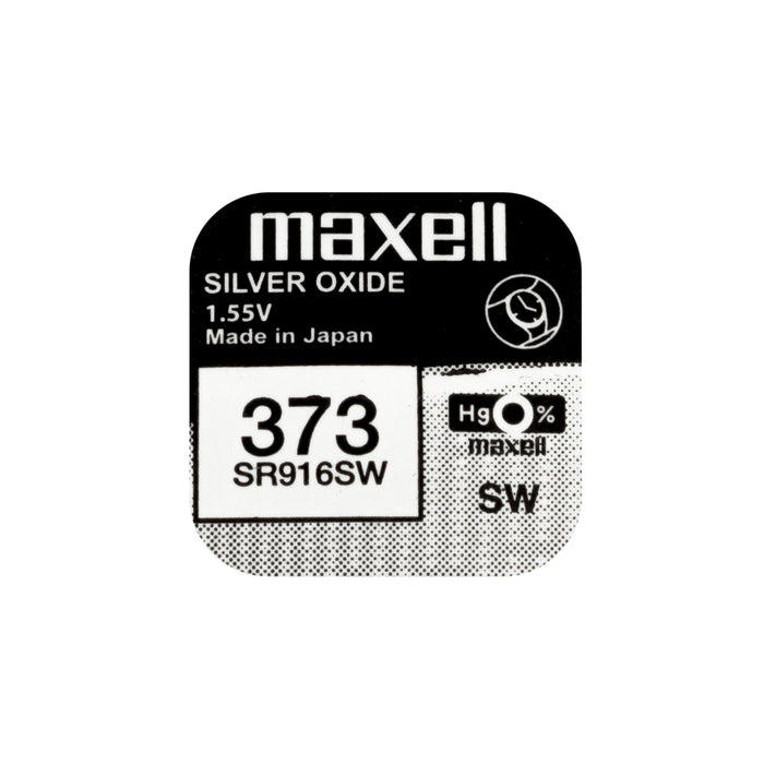 Button battery silver MAXELL SR916 SW /373/1.55V