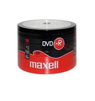 Discs DVD-R MAXELL, 4.7 GB, 16x, 50 pcs.