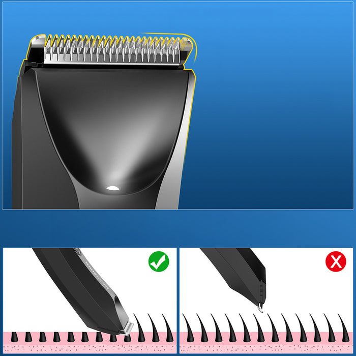 MAXGROOM RFCD-9087 multifunctional trimmer with LED light - black