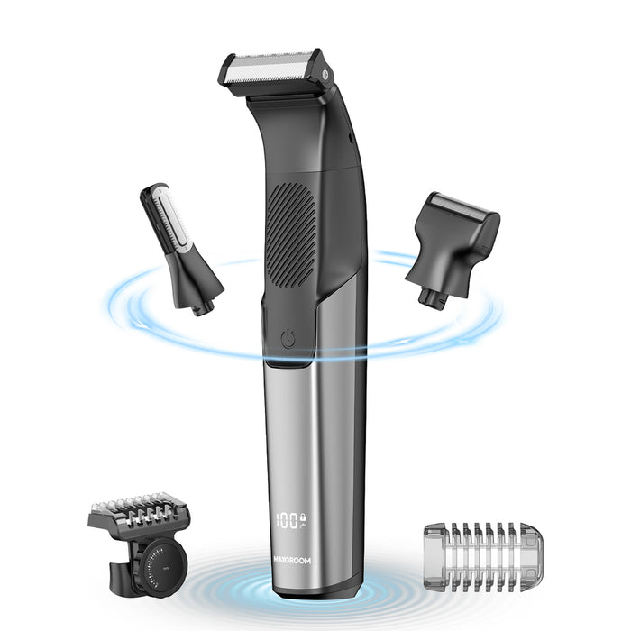 MAXGROOM JK-319 multifunctional trimmer with replaceable tips - black