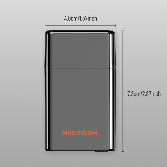 MAXGROOM ZG-F5580 2-in-1 electric shaver - black